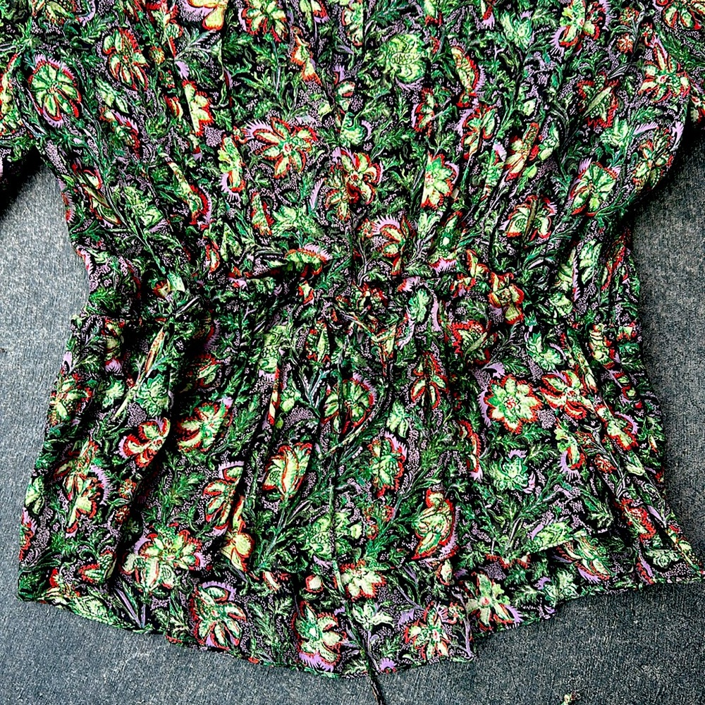 Balenciaga Paris silk chiffon blouse. Sz 38 - Picture 4 of 7